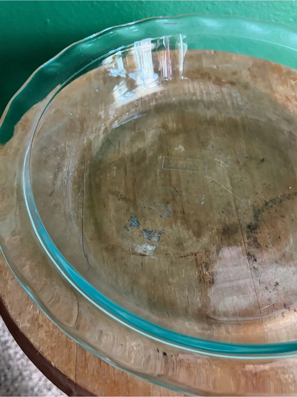 Pyrex vintage clear